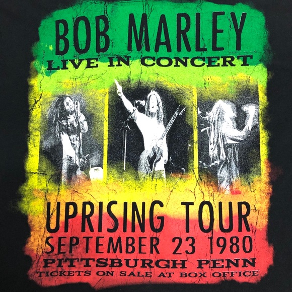 Zion Rootswear Other - Bob Marley Pull Over Hoodie Up Risings Tour.